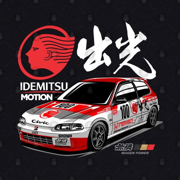 Honda Civic EG6 Idemitsu Motion by rizadeli